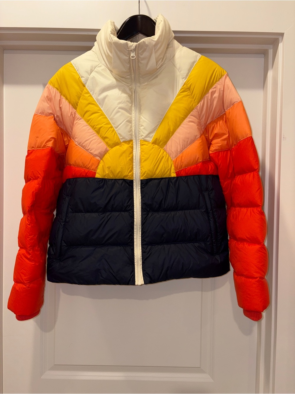 Marine Layer Archive Apres Sunset Down Puffer Jacket Size L